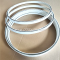 Glass fiber filled PTFE spring energized seal